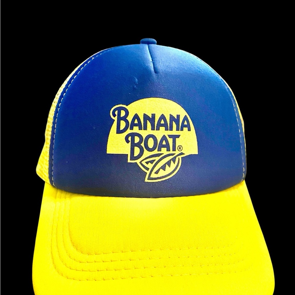 Banana Boat Blue and Yellow Hat